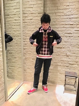 K.ODAさん（メンズ・182cm）の春コーディネート