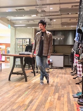 K.ODAさん（メンズ・182cm）の春コーディネート