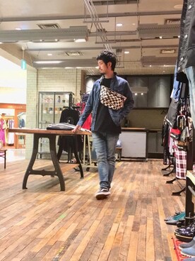 K.ODAさん（メンズ・182cm）の春コーディネート