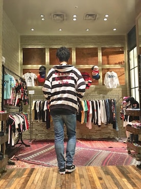 K.ODAさん（メンズ・182cm）の春コーディネート