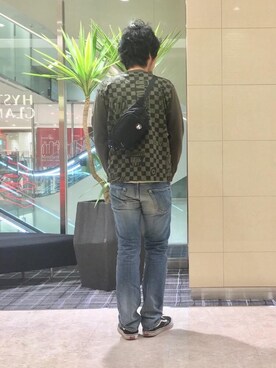 K.ODAさん（メンズ・182cm）の春コーディネート