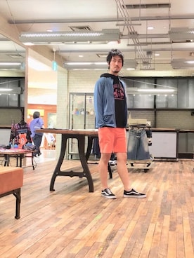 「サマーニット」｜「アイテム（ブルゾン）」を使った、K.ODAさん（メンズ・182cm）の夏コーディネート