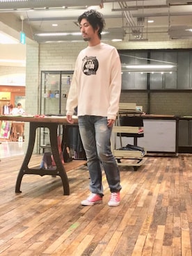 K.ODAさん（メンズ・182cm）の夏コーディネート