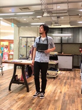 「ロック」｜K.ODAさん（メンズ・182cm）の夏コーディネート