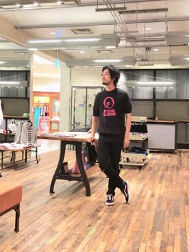 「ロック」｜K.ODAさん（メンズ・182cm）の夏コーディネート