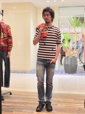 「ロック」｜K.ODAさん（メンズ・182cm）の夏コーディネート