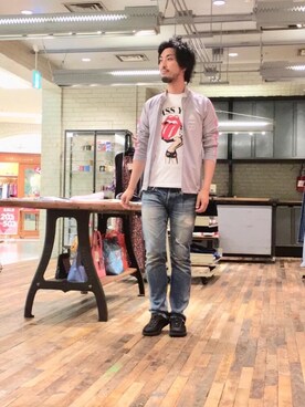 「ロック」｜K.ODAさん（メンズ・182cm）の夏コーディネート