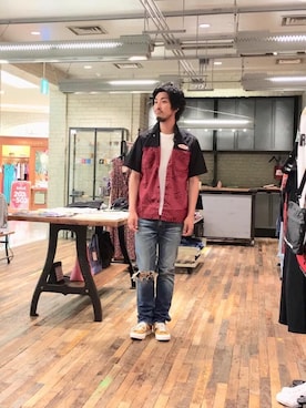 「ロック」｜K.ODAさん（メンズ・182cm）の夏コーディネート