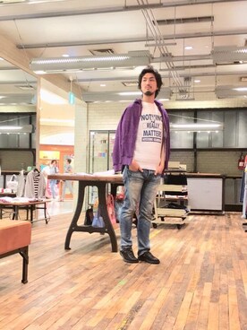 「ロック」｜K.ODAさん（メンズ・182cm）の夏コーディネート