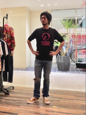 「ロック」｜K.ODAさん（メンズ・182cm）の夏コーディネート