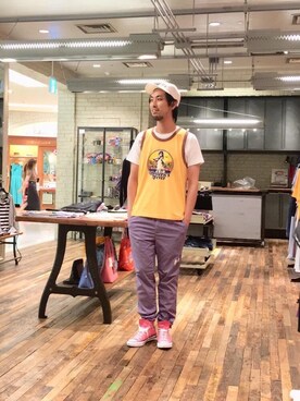 「ロック」｜K.ODAさん（メンズ・182cm）の夏コーディネート