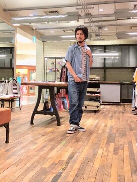 「ロック」｜K.ODAさん（メンズ・182cm）の夏コーディネート