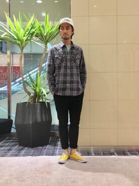 「ロック」｜K.ODAさん（メンズ・182cm）の夏コーディネート