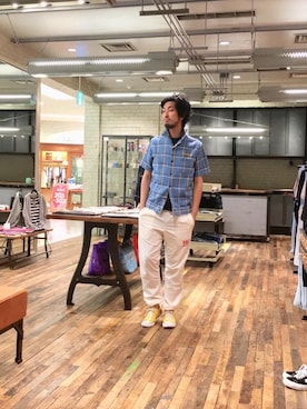 K.ODAさん（メンズ・182cm）の夏コーディネート