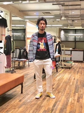 「ビックＴシャツ」｜K.ODAさん（メンズ・182cm）の秋コーディネート