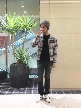 K.ODAさん（メンズ・182cm）の秋コーディネート