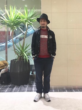 K.ODAさん（メンズ・182cm）の冬コーディネート