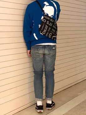 K.ODAさん（メンズ・182cm）の春コーディネート