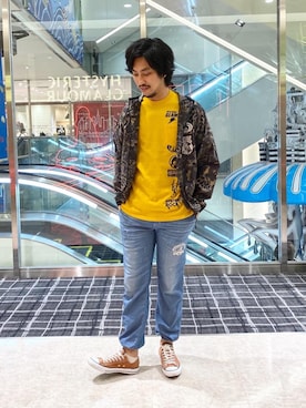 K.ODAさん（メンズ・182cm）の夏コーディネート