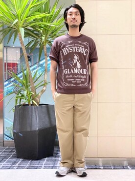 メンズのニット セーター ブラウン 茶色系 コーディネート Zozotown