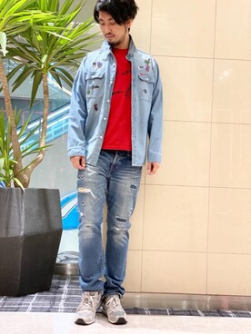 K.ODAさん（メンズ・182cm）の夏コーディネート