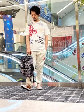 K.ODAさん（メンズ・182cm）の夏コーディネート