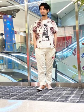 K.ODAさん（メンズ・182cm）の夏コーディネート