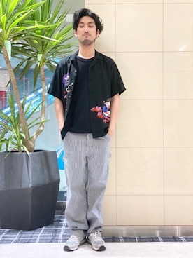 K.ODAさん（メンズ・182cm）の夏コーディネート