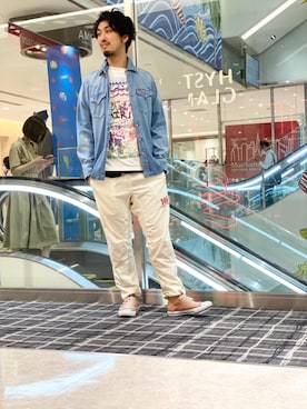 K.ODAさん（メンズ・182cm）の夏コーディネート