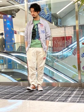 K.ODAさん（メンズ・182cm）の夏コーディネート