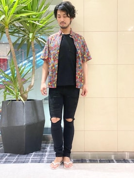 K.ODAさん（メンズ・182cm）の夏コーディネート