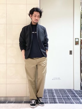 K.ODAさん（メンズ・182cm）の春コーディネート