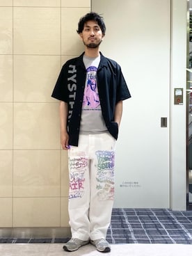 K.ODAさん（メンズ・182cm）の春コーディネート