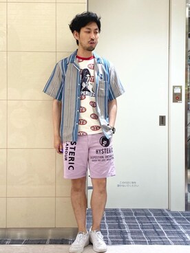 K.ODAさん（メンズ・182cm）の夏コーディネート