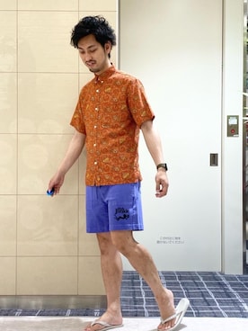 K.ODAさん（メンズ・182cm）の夏コーディネート
