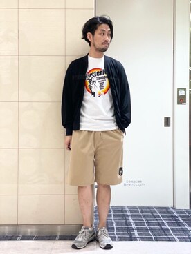 「ロックコーデ」｜「アイテム（その他アウター）」を使った、K.ODAさん（メンズ・182cm）の夏コーディネート