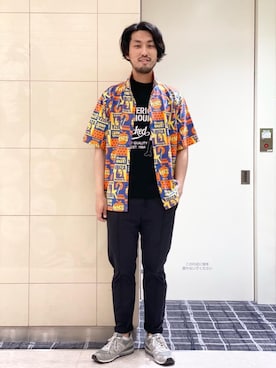 K.ODAさん（メンズ・182cm）の夏コーディネート