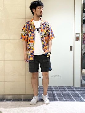 K.ODAさん（メンズ・182cm）の夏コーディネート