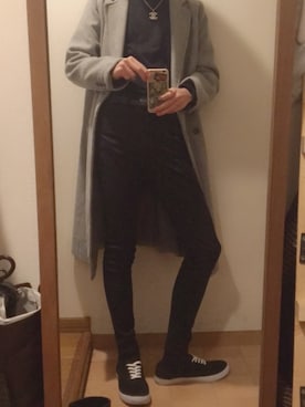 海音さん（メンズ・170cm）の冬コーディネート