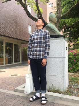 H.INOUEさん(メンズ・172cm)の春コーディネート