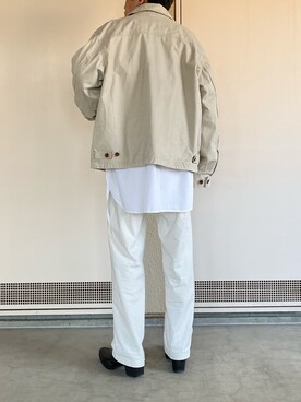 「endevice（エンデヴァイス）のアイテム（シューズ）」を使った、たぬいさん（メンズ・167cm）の秋コーディネート