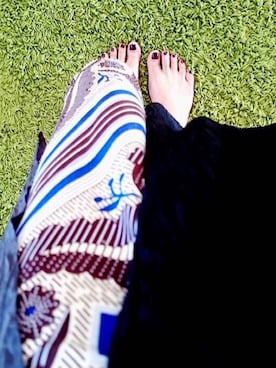 「DRIES VAN NOTEN（ドリスヴァンノッテン）のアイテム（ワンピース/ドレス）」を使った、UXLOVさん（レディース・167cm）の夏コーディネート