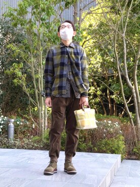 ちゃばこさん（メンズ・168cm）の春コーディネート