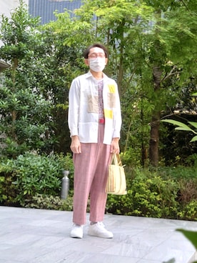 ちゃばこさん（メンズ・168cm・50代）の夏コーディネート