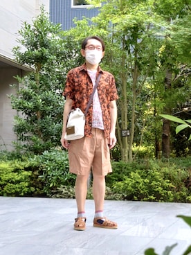 ちゃばこさん（メンズ・168cm・50代）の夏コーディネート