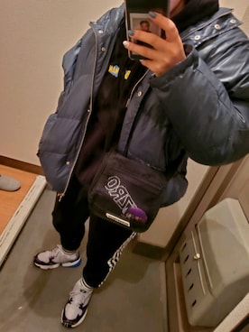 MANAさん（レディース・155cm）の冬コーディネート