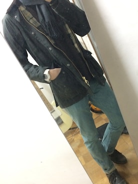 「bukht」｜「アイテム（その他アウター）」を使った、taikiさん（メンズ・174cm）の冬コーディネート