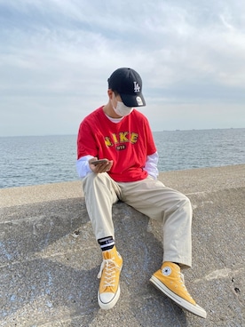 「フォローミー」｜kouuuuuukiさん（メンズ・175cm）の春コーディネート