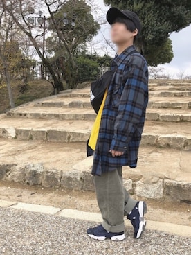 ゆうまるさん（メンズ・160cm）の春コーディネート