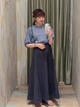 renaさん（レディース・158cm）の夏コーディネート